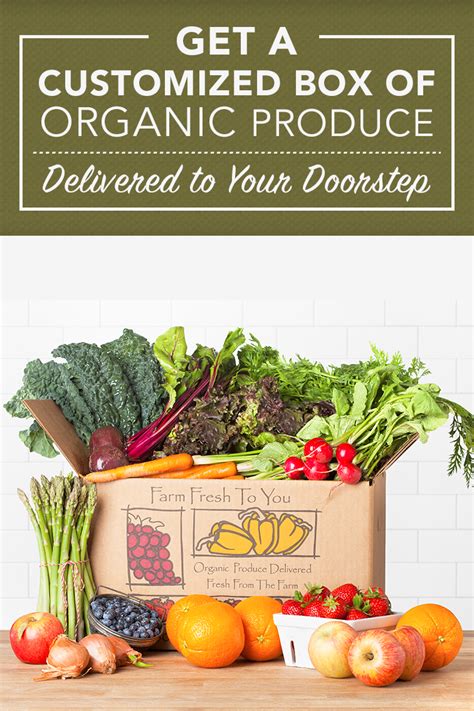 Farm Fresh To You Sends You Fresh Organic Sustainable Produce To Help