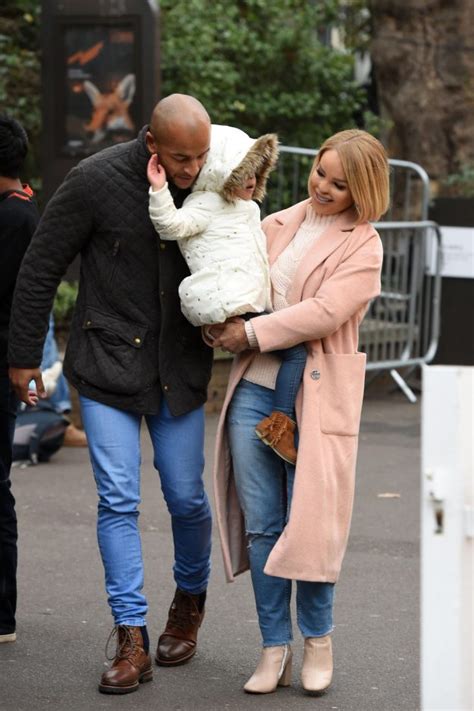 Katie Piper Ice Skates With Husband Richard Sutton And Two Year Old