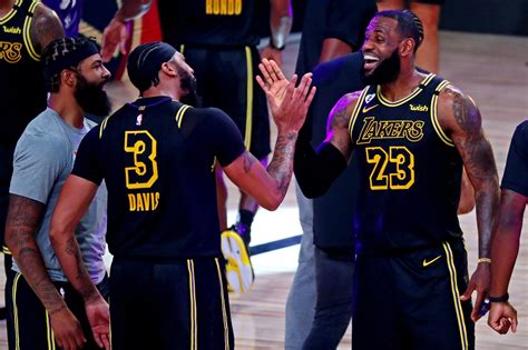 Video Lebron James Has Huge Words Of Praise For Anthony Davis After Incredible Game Winner