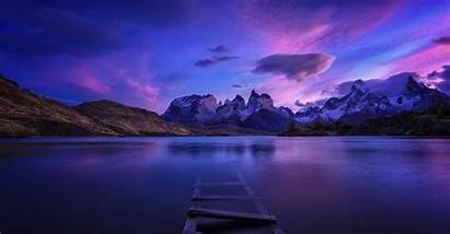Desktop Nature Panorama Patagonia Landscape Chile Water
