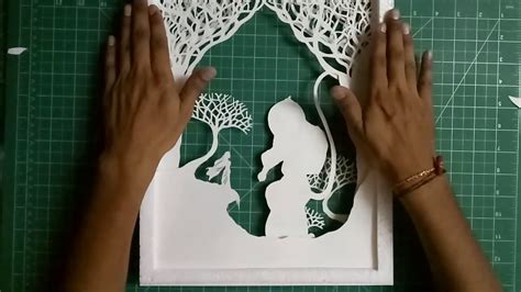 How to Make a Paper-cut Light Box : DIY - YouTube