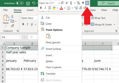 It's in the alignment tab and, by the way, each command in the ribbon can be accessed with a shortcut. How to merge cells in Excel | Combine columns in a few ...