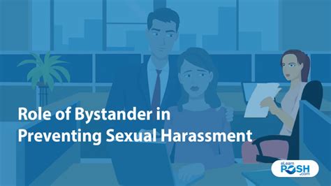 role of bystander in preventing sexual harassment