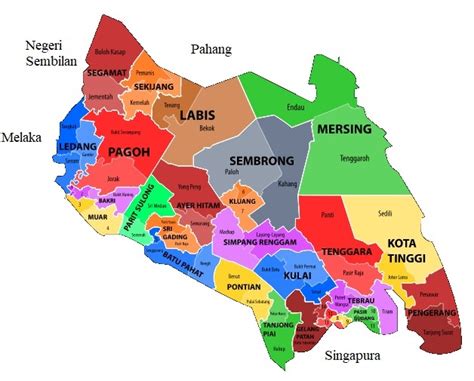 Peta Negeri Johor