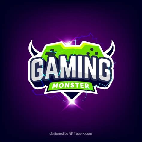 Green And Purple Gaming Logo Free Vector Zonic Design Download