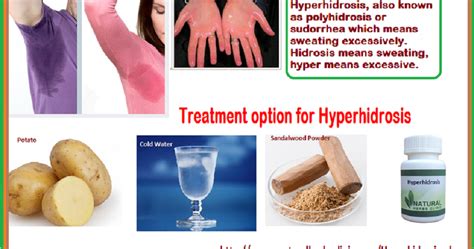 Natural Treatment For Hyperhidrosis Excessive Sweating