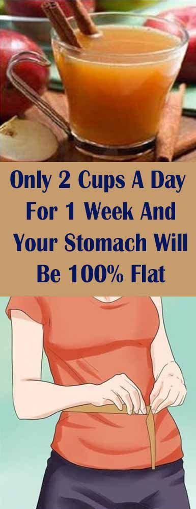 Only 2 Cups A Day For 1 Week And Your Stomach Will Be 100 Flat Health