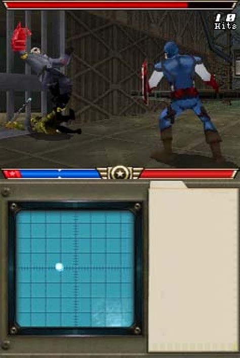 Captain America Super Soldier Ds Screenshots
