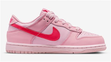 The Nike Dunk Low Gs Triple Pink Is The Prettiest Pair Weve Seen Yet