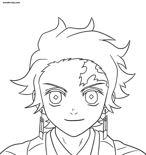 Anime Coloring Pages Print For Free WONDER DAY Coloring Pages For