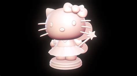 Hello Kitty Fairy 3d Print Buy Royalty Free 3d Model By Sillytoys