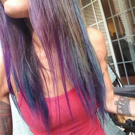 Pravana Vivids Purple And Blue Hair Styles Pravana Vivids Hair Wrap