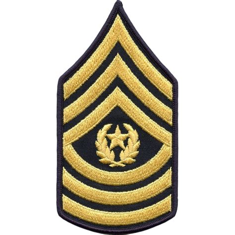 Army Csm Male Sew On Rank Large Asu Rank Military Shop The Exchange