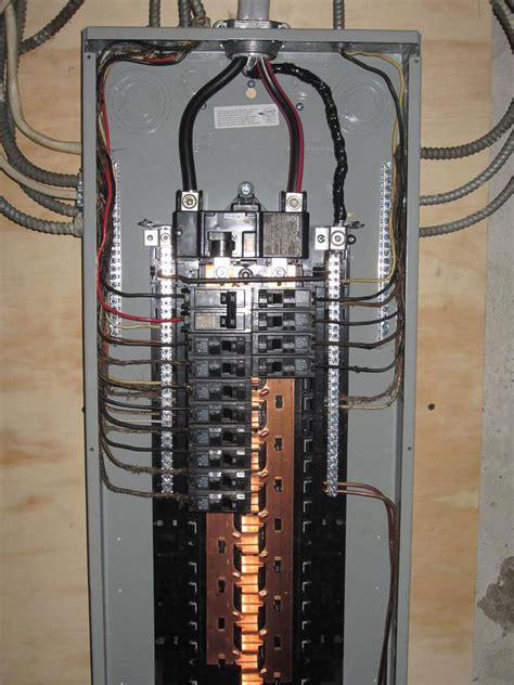 Your central breaker panel (or fusebox) directs electricity through your home as a number of separate circuits, each flowing out. residential-main-service | Longbeach Electrical Contracting