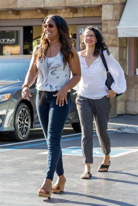 Laila Ali And Veronica Porsche Ali Out In Calabasas Gotceleb