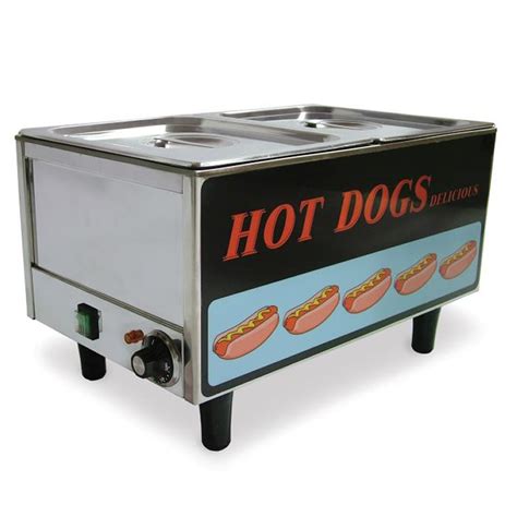 Eurodib Hot Dog Steamer And Bun Warmer Hot Dog