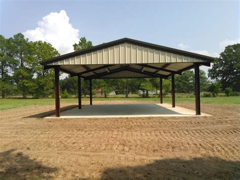Custom Steel Pavilions Metal Shade Structures And Buildings Tx