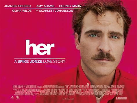 Film Posters Her Movie Spike Jonze Joaquin Phoenix Wallpapers Hd