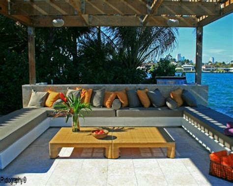 Tropical Modern Lanai Tropical Outdoor Furniture Modern Patio