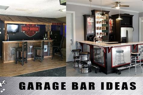 10 Creative Bar Designs For Your Garage Transform Your Space With