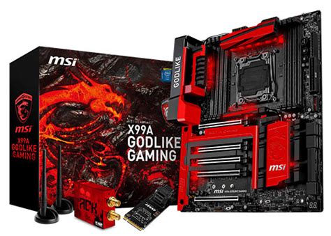 Msis Flagship X99a Godlike Gaming Motherboard Is Now Available Kitguru