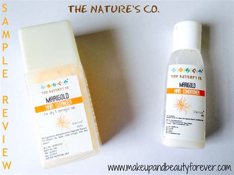 The Natures Co Marigold Hair Cleanser And Conditioner Sample Review