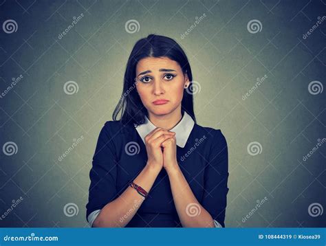 Woman Asking For Mercy And Forgiveness Stock Image Image Of Female