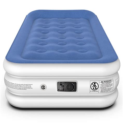 Buy Idoo Single Size Air Bed Inflatable Bed With Built In Pump 3 Mins