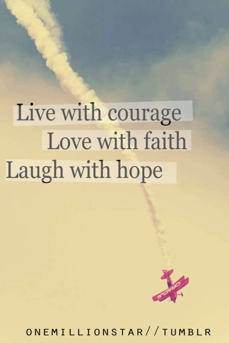 Quotes About Hope And Courage Quotesgram