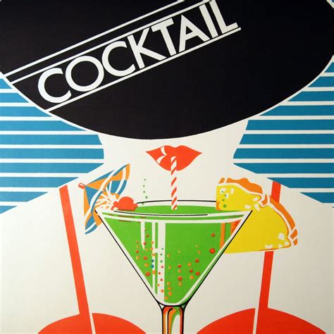 Pamelaklaffke From My Kitchen Vintage 80s Cocktails Print Inspiration Vintage Graphics