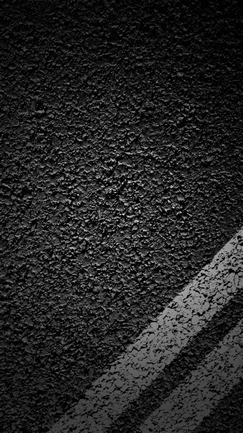 Asphalt Road Texture Dark Iphone 8 Hd Wallpaper Dark Black Wallpaper
