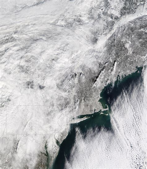 Record Blizzard Buries Us Northeast Image Of The Day