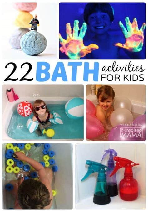 22 Kids Activities To Make Bath Time Fun