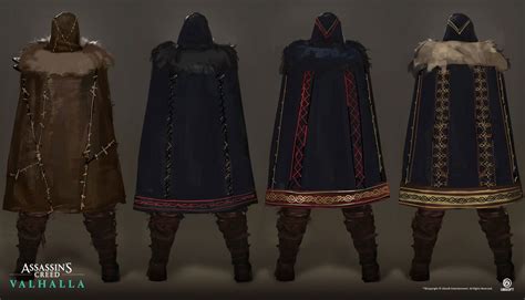 Eivor Outfit Level Up Backside Art From Assassin S Creed Valhalla Art