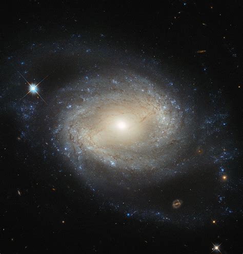 Elegant Spiral Galaxy Hides A Hungry Monster Astronomy Now