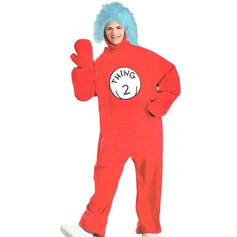 The Cat In The Hat Thing 2 Adult Costume Couple Costumes In Stock