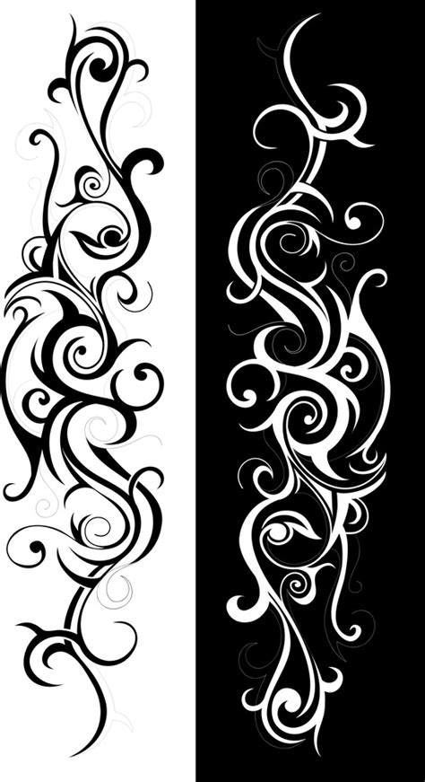 Tribal Art Swirl Vector Eps Free Vector Download