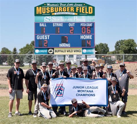 Butte Junior League All Stars Win State Tournament Need Help Getting