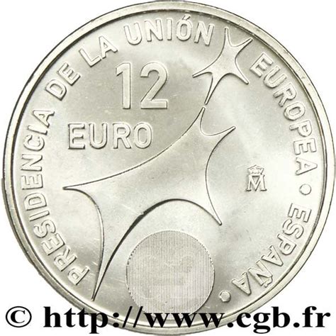 12 Euros Présidence De Lue 2002 Espagne Numista