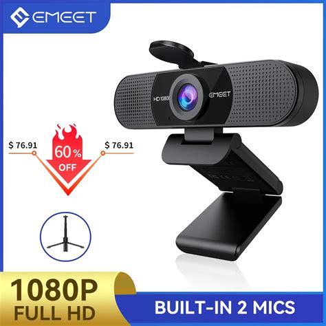 1080p Full Hd Webcam Emeet Meeting Streaming Usb Web Camera Pc Mini