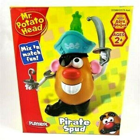 Mr Potato Head Pirate Spud Playskool Brand New Factory Sealed