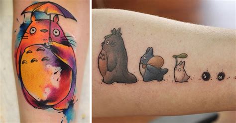 Studio Ghibli Tattoos Inspired By Miyazaki Films Bored Panda