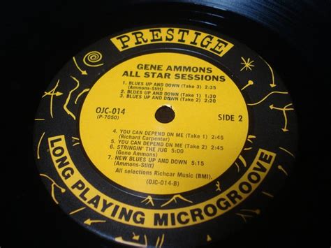 Gene Ammons All Star Sessions Prestige Ojc 014