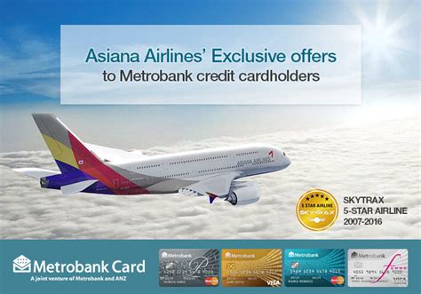 Subscribe to asiana starr's feed and add her as a friend. Asiana Airlines: Metrobank Credit Card Holders Exclusive Offers!