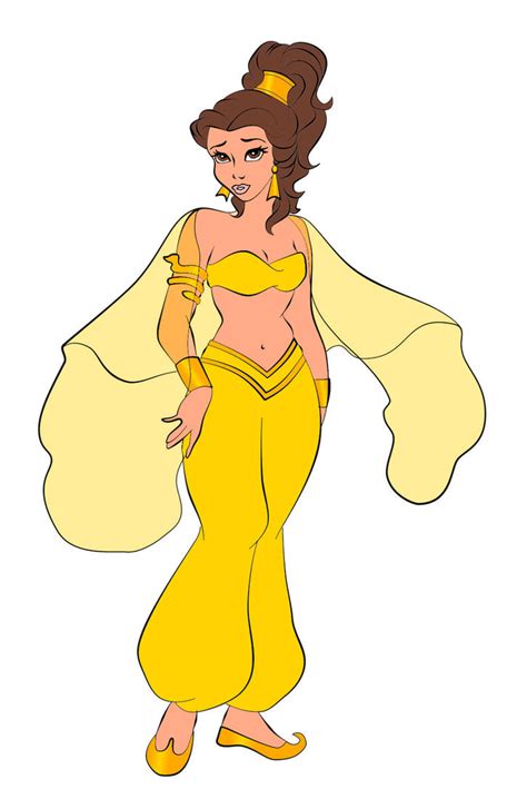 Belle As Jasmine By Disneywiz On Deviantart