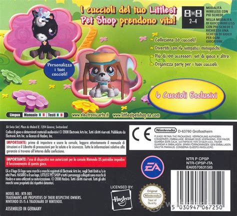 Littlest Pet Shop Garden Boxarts For Nintendo Ds The Video Games Museum