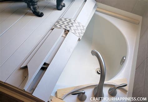 How To Make A Beautiful Removable Bathtub Cover