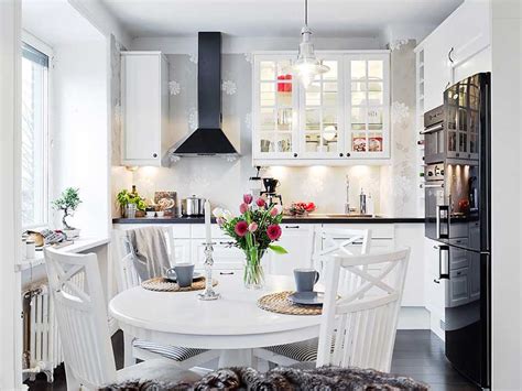 23 Beautiful White Scandinavian Kitchen Designs