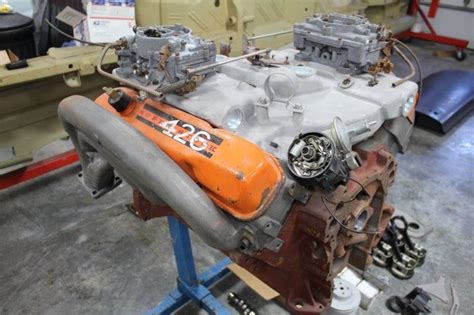 For Sale 1963 426 Max Wedge Engine For B Bodies Only Classic Mopar