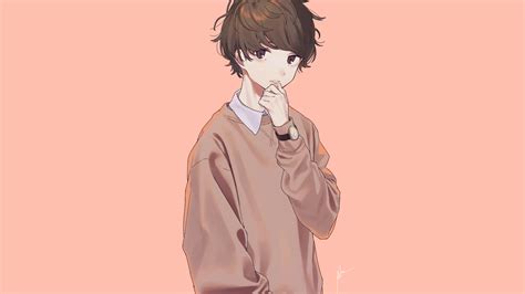 Download 3840x2160 Anime Boy Pretty Cute Brown Hair